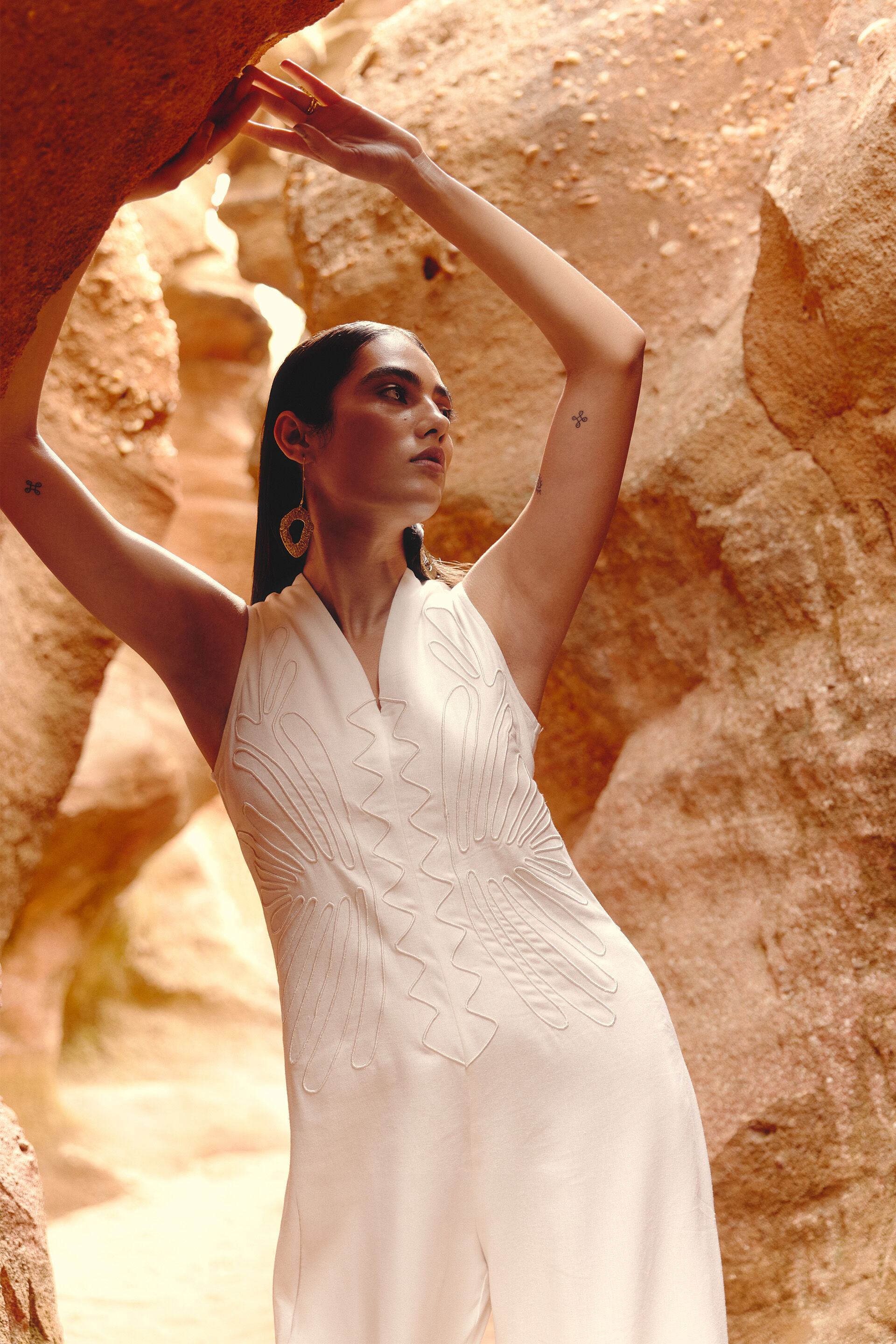 Alon Jumpsuit, Off White, image 4